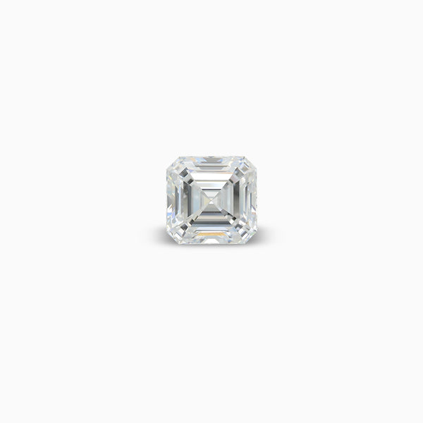 GIA 1-5 ct Asscher Cut Lab-Grown Loose Diamond with Setting