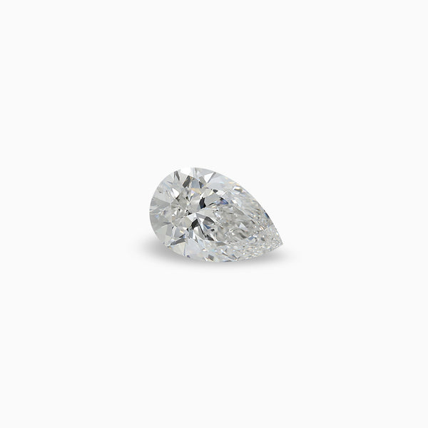 GIA 1-5 ct Pear Cut Lab-Grown Loose Diamond with Setting
