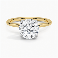 Mixed Metal Diamond Ring